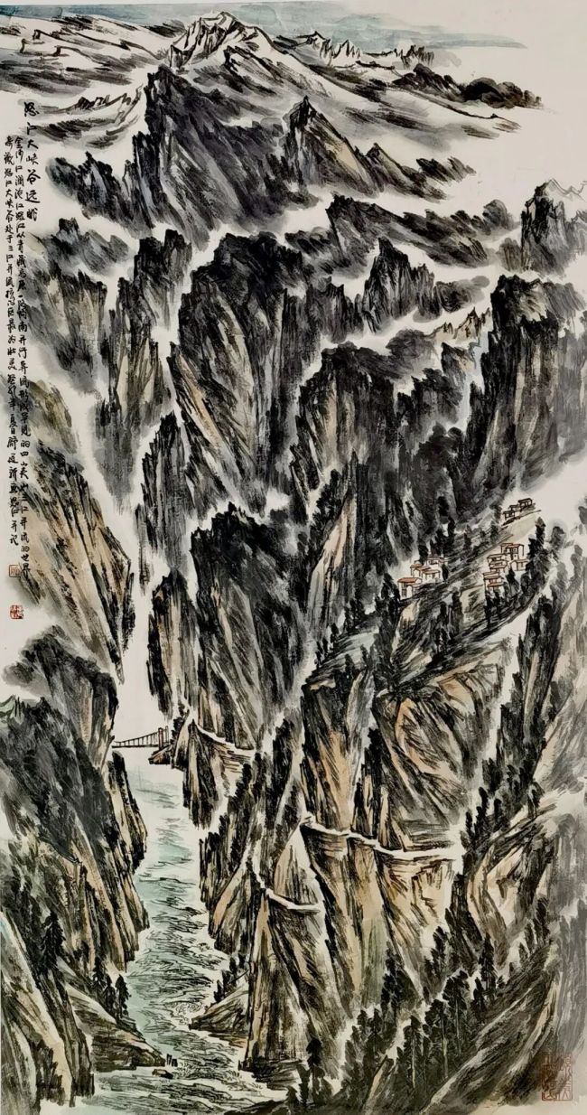舒建新 | 道法自然绘山河 笔墨凝韵写众生