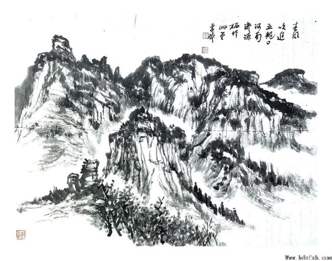 诗心与画境的太行回响——品读李琦先生“画境太行”采风诗作随感