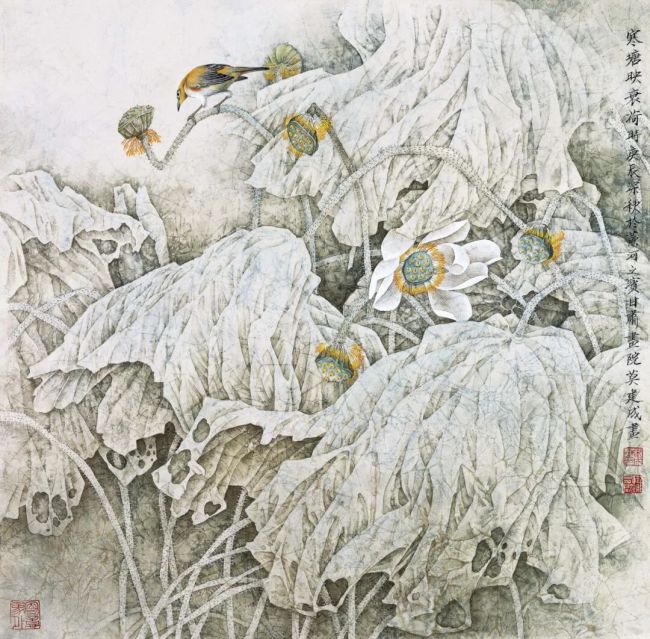 “方外寻幽——莫建成、莫晓松工笔花鸟作品展”在北京开展