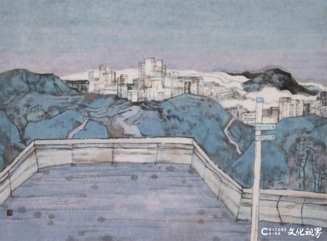 翁志承·写生 | 以一纸山河抒乡土情思,让水墨落地于当代生活