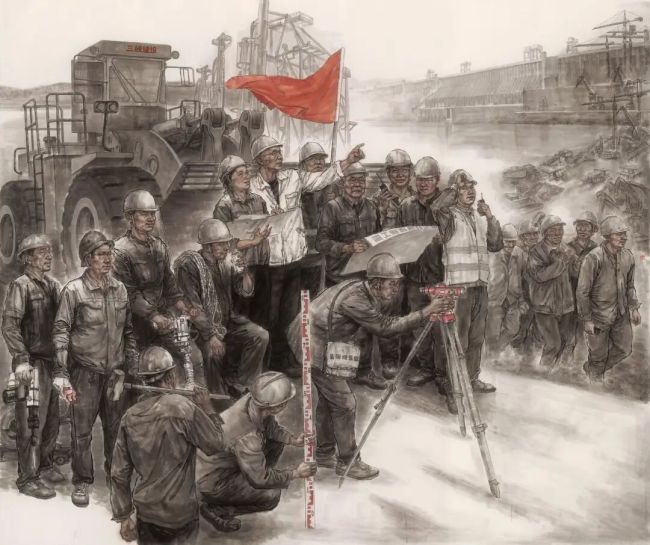 宋子伊·人物画 | 集北派精准写实造型与南派灵动写意笔墨于一身，将宏大叙事落地于鲜活的人间烟火