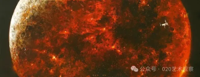 冯少协·《来自外星的报告》丨以油彩丈量星海,定格人类远征宇宙的征程