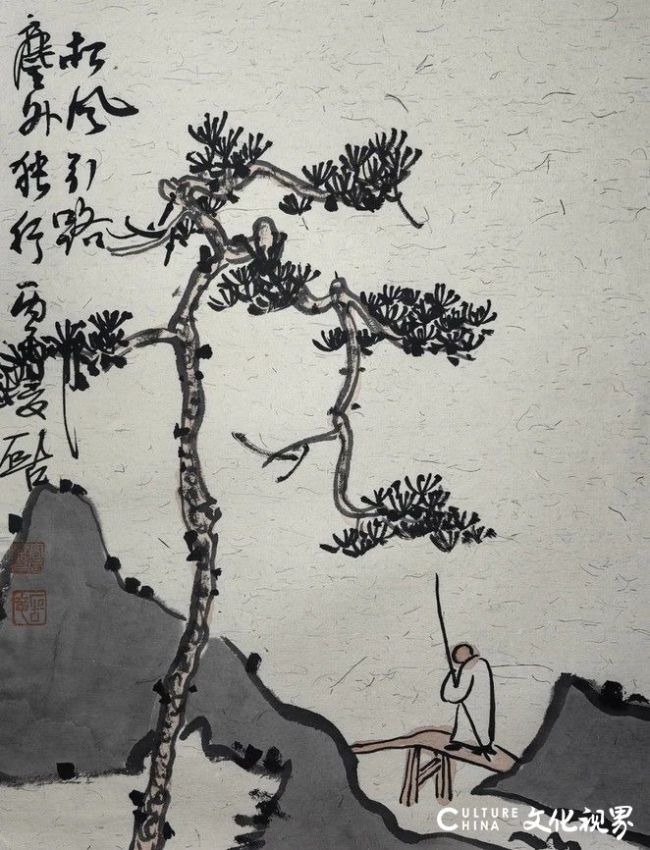 石古·山水小品丨以简笔写意山水,于留白禅境中笔墨修身