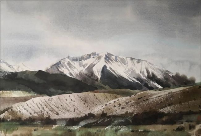 徐新友·水彩画 | 满纸水色淋漓,落笔尽是人间自然灵动意趣