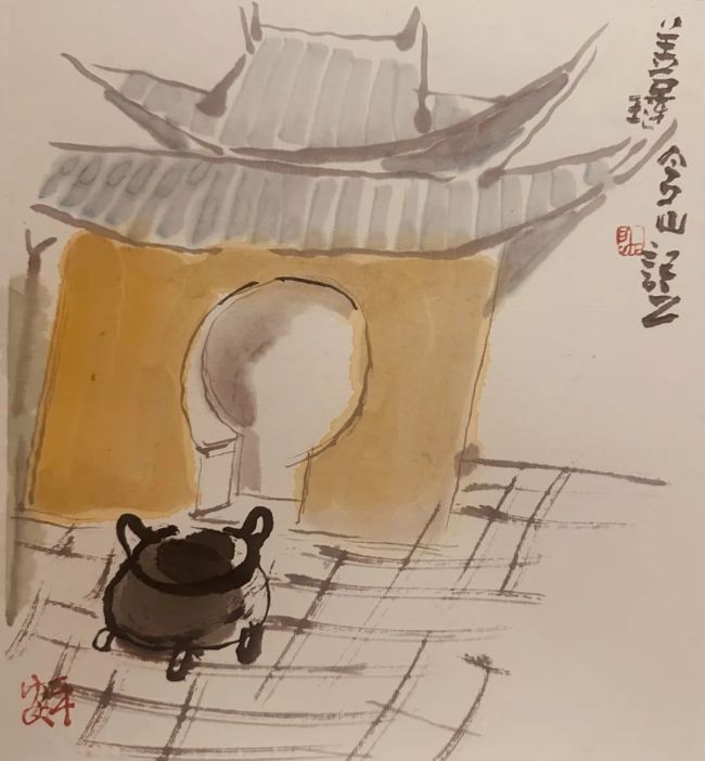 庞飞 | 写生的核心是“放过自己、放过流派师承”，以放松寻觅“感觉”的蛛丝马迹