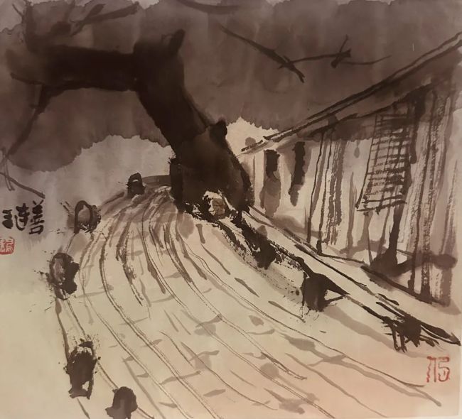 庞飞 | 写生的核心是“放过自己、放过流派师承”，以放松寻觅“感觉”的蛛丝马迹