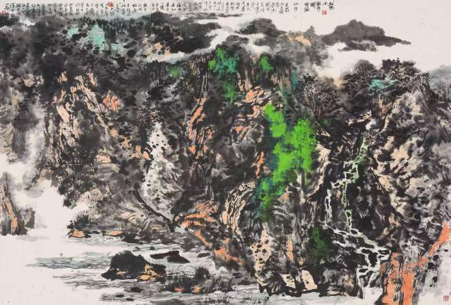 【DeepSeek谈艺】买鸿钧·水墨画 | 笔意悠然，质朴沉厚
