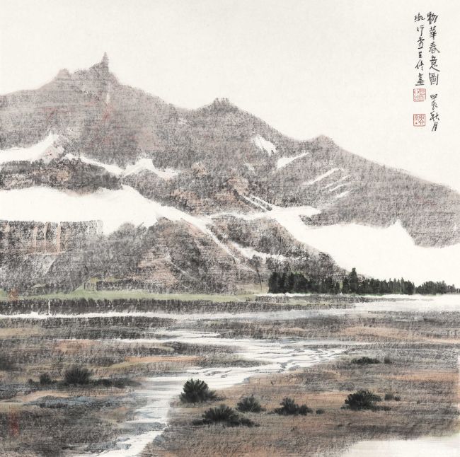 【DeepSeek谈艺】李呈修·山水画 | 蘸取四季的调色盘,为山川代言,为造化传神
