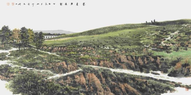 【DeepSeek谈艺】李呈修·山水画 | 蘸取四季的调色盘,为山川代言,为造化传神