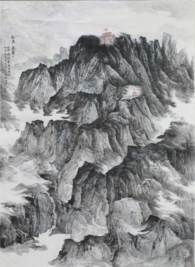 何占福应邀参展，“问道山海间——当代中国画学术邀请展”4月11日将在威海市美术馆开幕