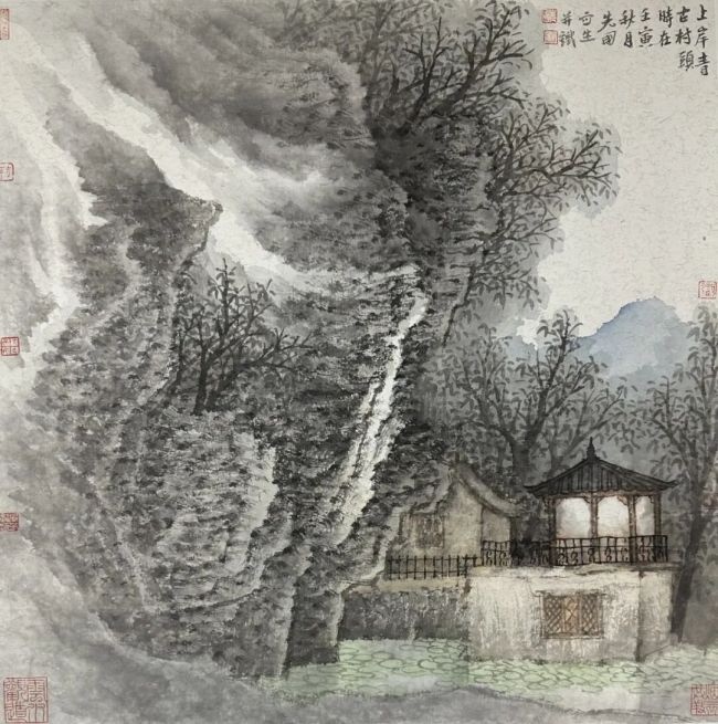 “北势南韵——曾先国山水写生精品展”9月19日将在潍坊青州开展