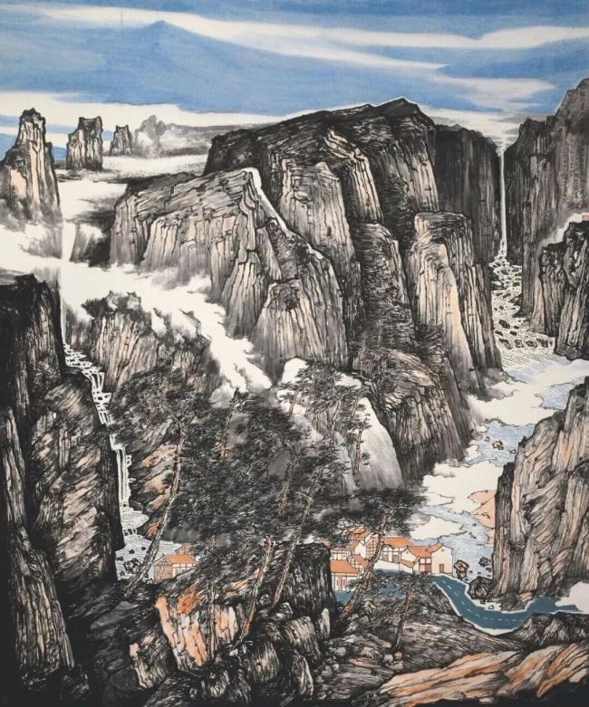 谭长德·山水画 | 笔绘千山藏古韵，墨凝万壑寄尘心