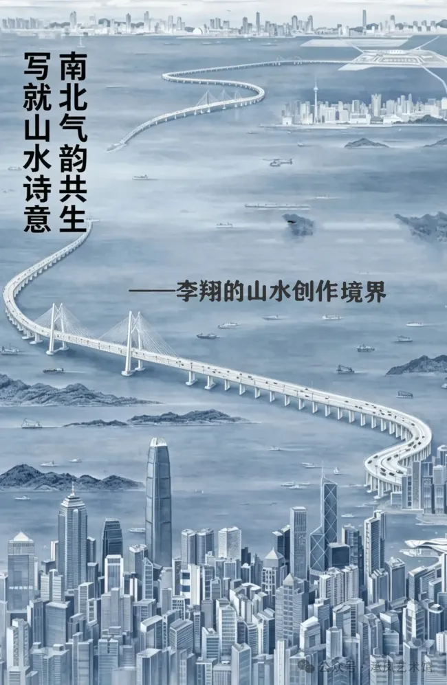 南北气韵共生，写就山水诗意——李翔的山水创作境界