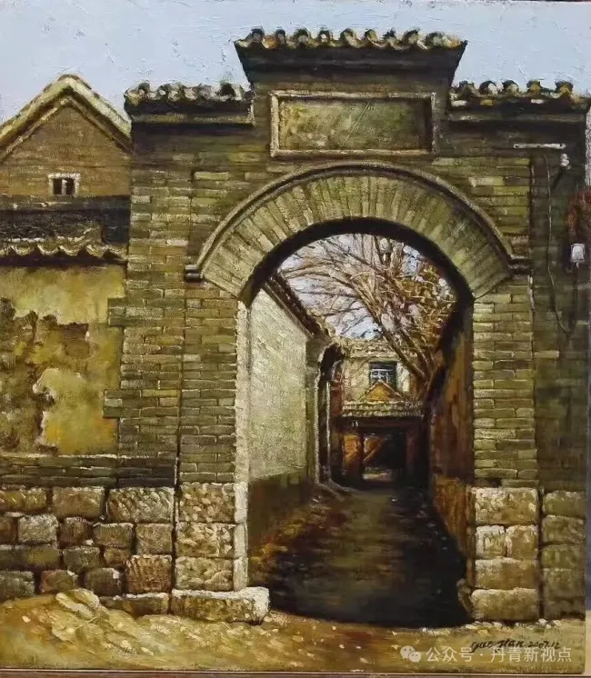 郭健·油画丨执画笔打捞泉城旧时光，用油画定格老济南记忆