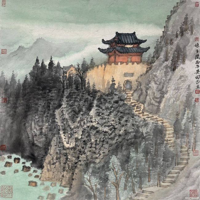曾先国·山西平定写生 | 揽晋东雄厚于笔端，化山川风骨为纸上烟岚