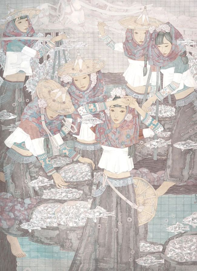 叠变——翁志承人物画的时空重构与多维叙事