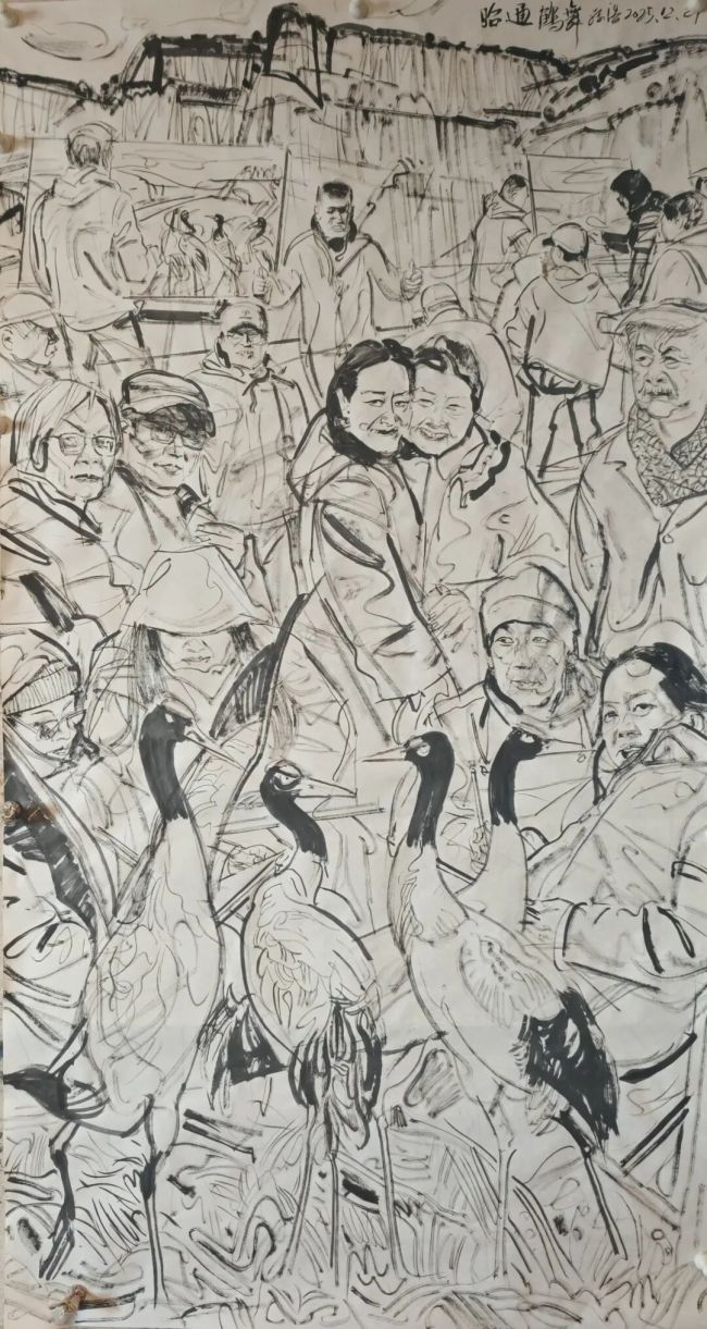 孙浩·水墨画 | 把个体对时代、生命的感知灌注进每一处墨痕，生发出直抵人心的动人力量