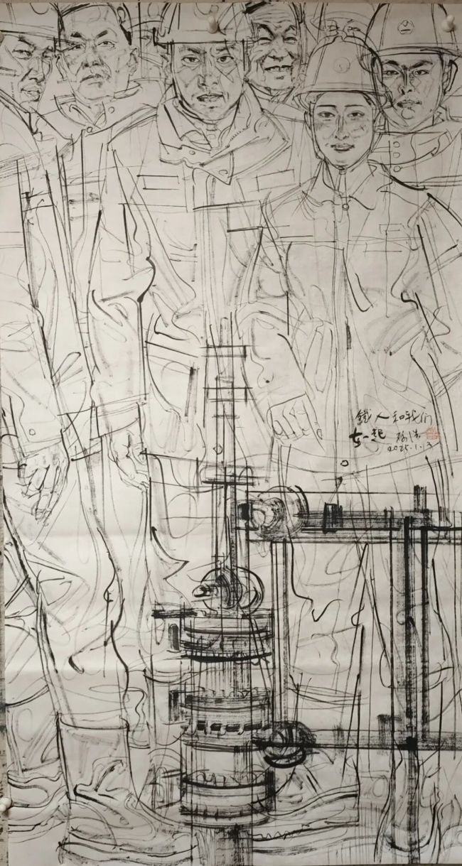 孙浩·水墨画 | 把个体对时代、生命的感知灌注进每一处墨痕，生发出直抵人心的动人力量