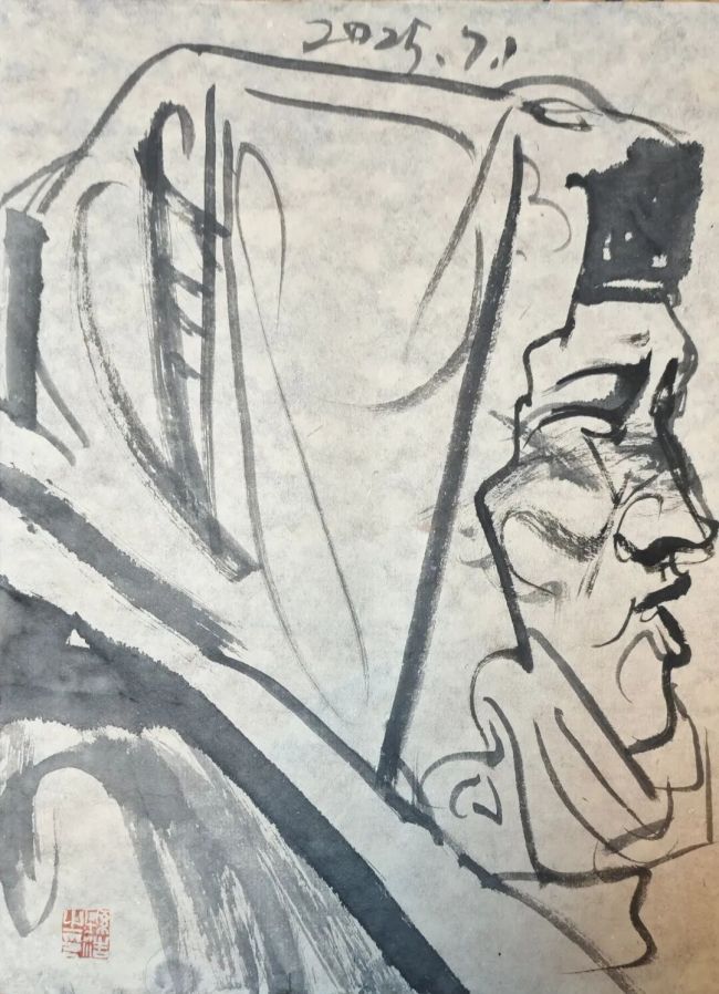孙浩·水墨画 | 把个体对时代、生命的感知灌注进每一处墨痕,生发出直抵人心的动人力量