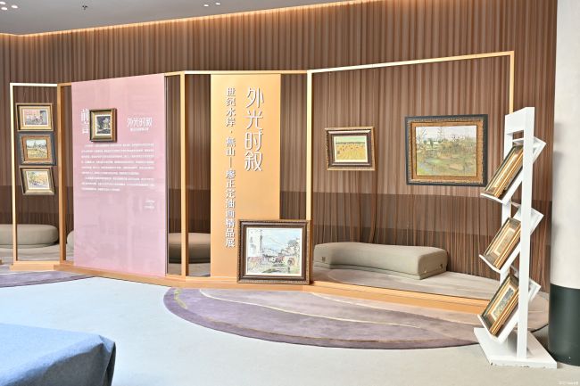 把油画艺术送进社区——“外光时叙·廖正定油画精品展”在南昌开幕