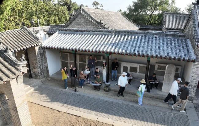 营造齐鲁 墨写梁林——山东画院举行“重走梁思成 林徽因之路”写生采风活动