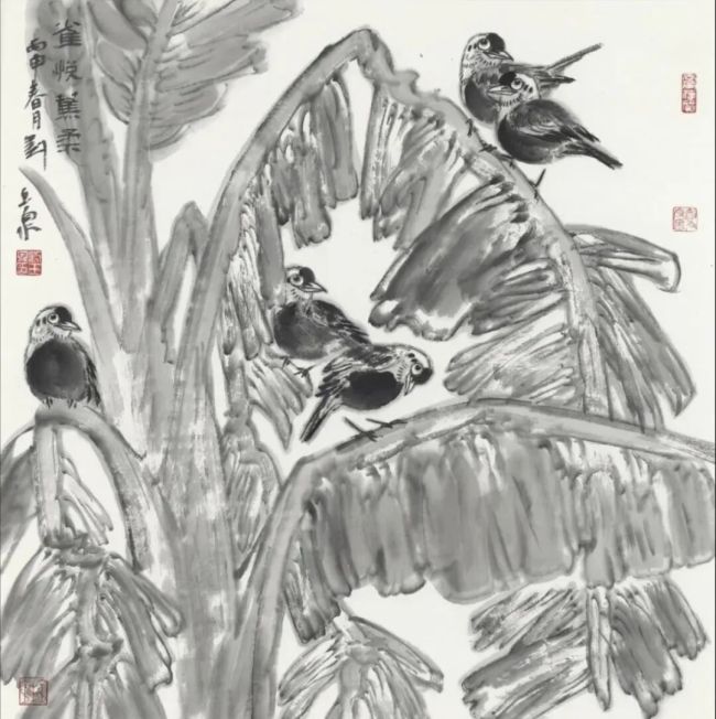 写草木芳华，绘天地生机——品读刘玉泉花鸟画的笔墨境界