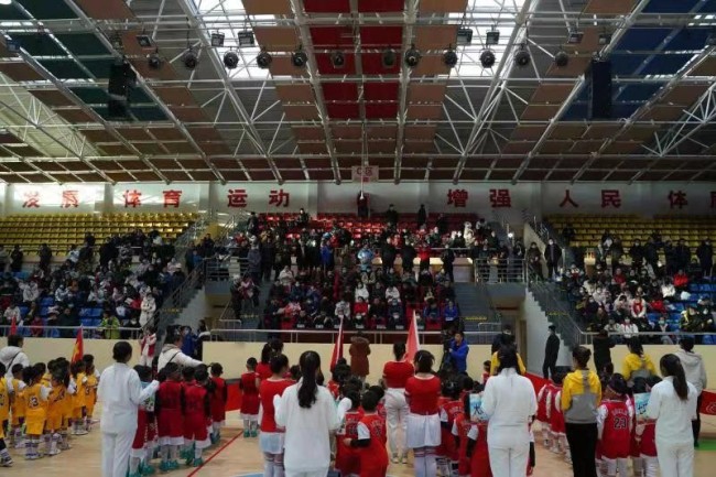 榆林市第一届悦动幼儿篮球嘉年华举办