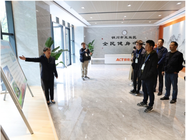 家门口的专业运动场地 幸福感“原地”升级