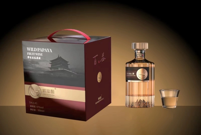 做强木瓜产业 安康白河百益木瓜酒亮相第三十届杨凌农高会