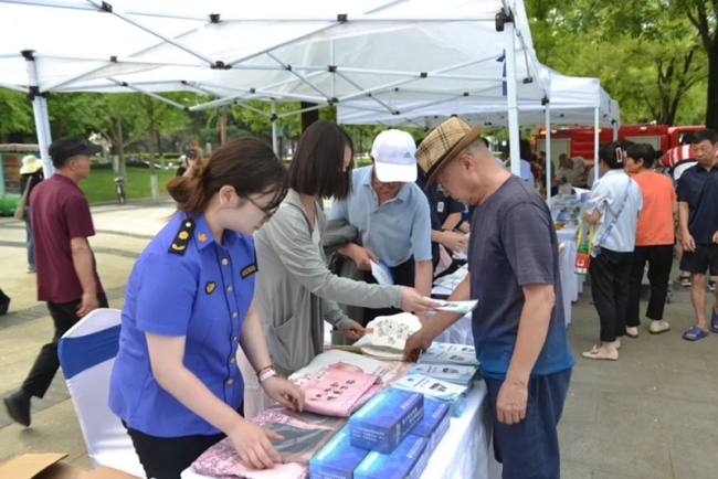 现场宣传！西安经开区拧紧燃气“安全阀”