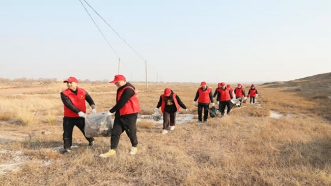 陕煤定边新能源公司:播种“文明花” 汇聚正能量