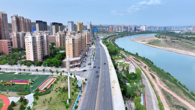 陕西府谷：共建文明城市 绘就美好生活