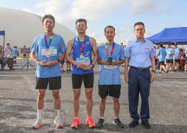 北元集团举办第五届“迎七一”健步跑比赛