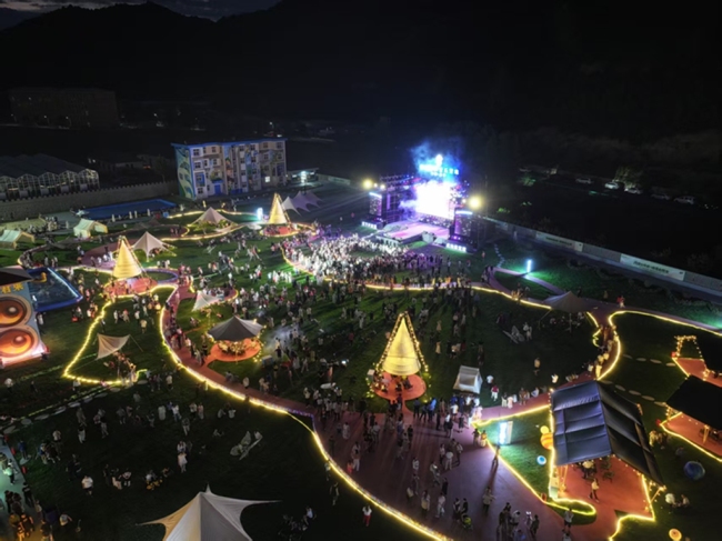 2025宜君彭祖药谷消夏露营季开营 山谷浪潮奏响夏日狂欢