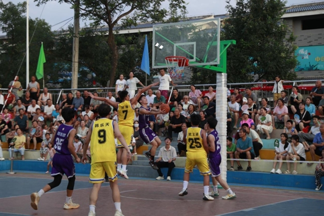 “大地流彩·和美乡村”宝鸡市第三届乡村篮球大赛眉县槐芽镇“村BA”圆满落幕