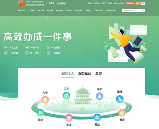 西安市莲湖区:数字提速 服务增效