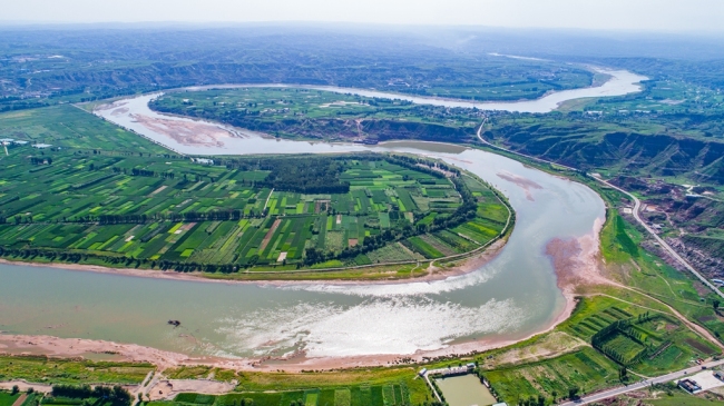黄河入陕第一湾