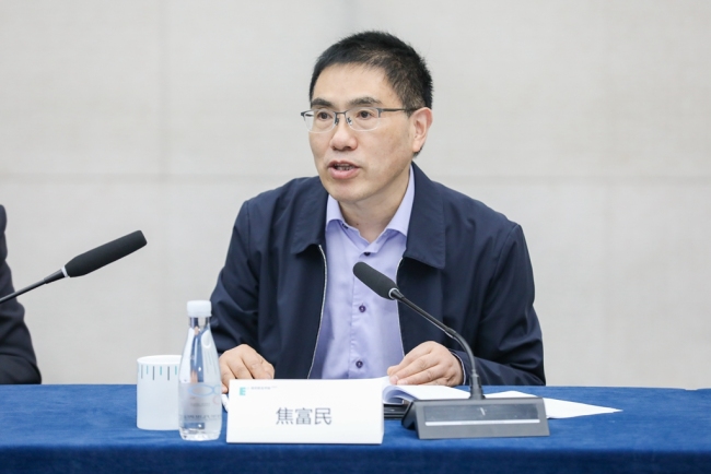 联合认证专家组组长及学前教育专业专家组组长、南京财经大学原党委副书记焦富民教授作反馈