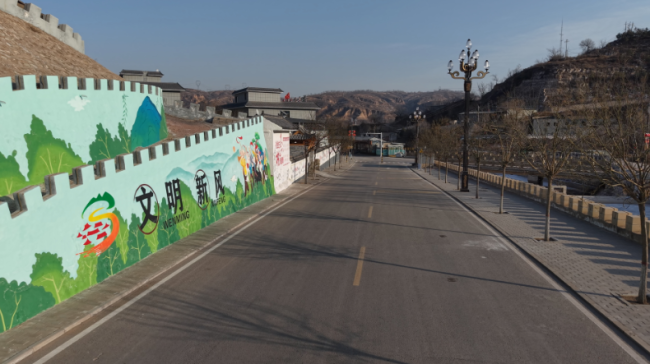 陕西神木马镇村：人居环境焕新颜 村容村貌展新姿