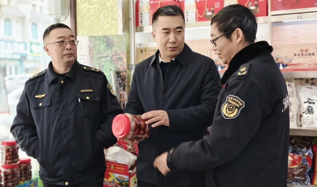 陕西绥德：全力筑牢春节食品安全防线 守护群众“舌尖上的年味”