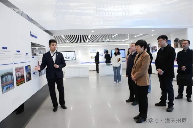 潼关县委书记于娟侠带队赴陕西国际经贸集团有限公司叩门招商