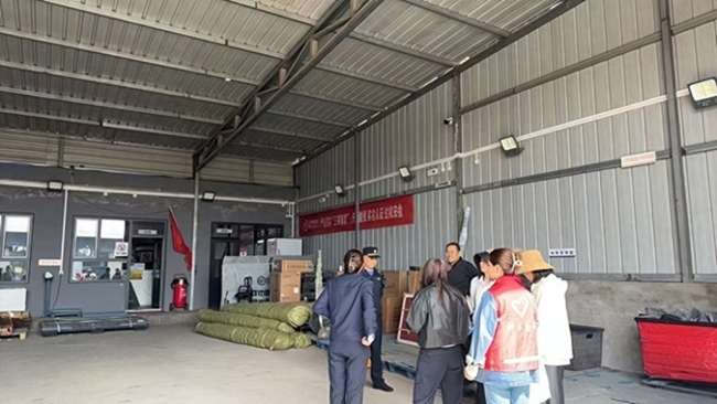 陕西神木市西沙派出所开展“九小场所”安全隐患大排查