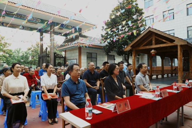 “暖心养老 乐享晚年”眉县槐芽镇区域养老服务中心正式揭牌