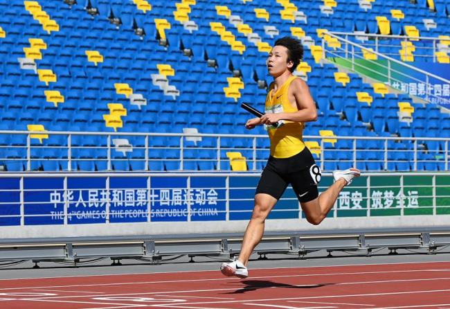 全运会男子4x200米接力预赛：福建队破亚洲纪录