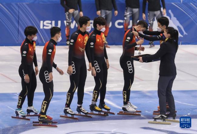 世界杯名古屋站：中国队获男子5000米接力银牌