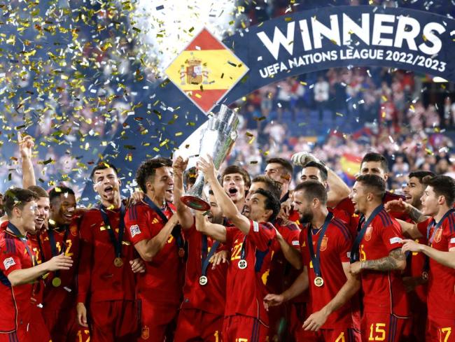 欧国联：西班牙点球大战胜克罗地亚夺冠