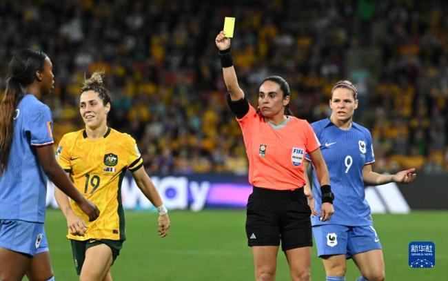 女足世界杯四分之一决赛：澳大利亚队晋级