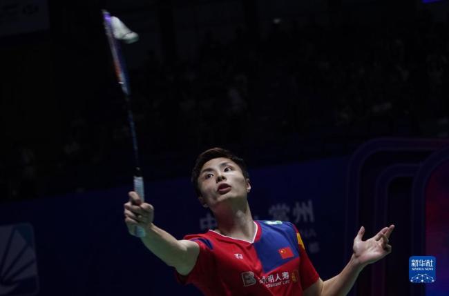 羽毛球——中国公开赛：陆光祖晋级男单决赛