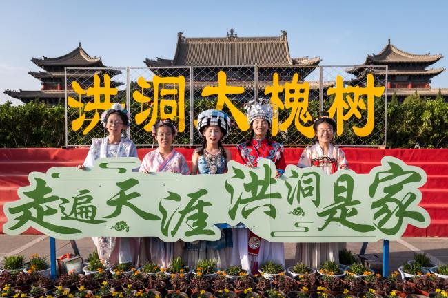 “五一”假期洪洞大槐树景区每天23场演出 迎接游客“回家寻根”