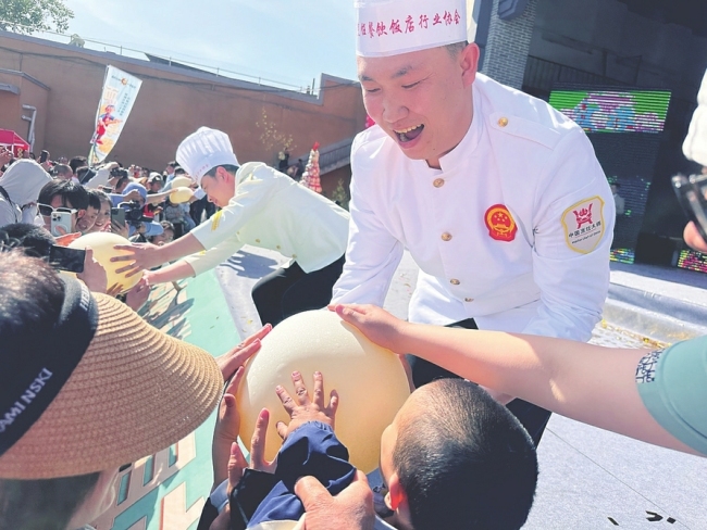 面食争霸赛 高手亮绝技